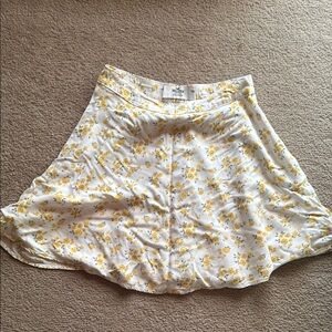 High rise miniskirt.